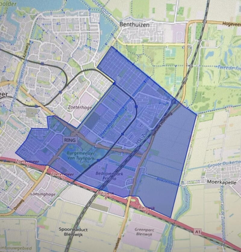 Verzendgebied NL-Alert